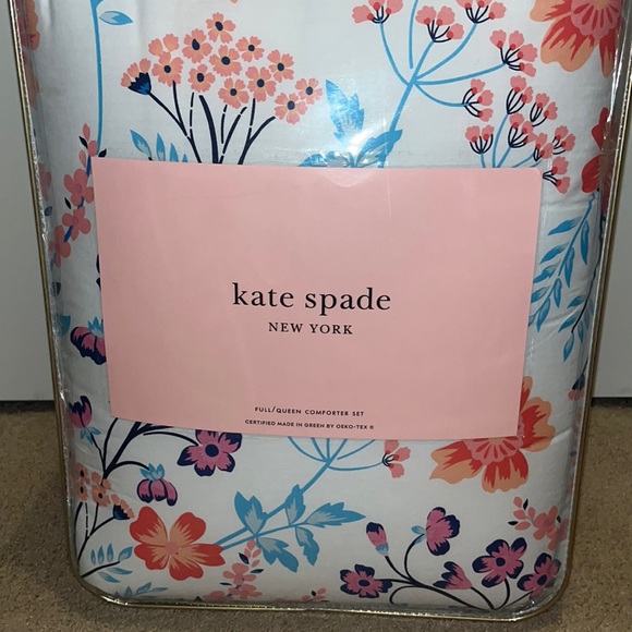 kate spade Bedding Kate Spade 0 Cotton Full Queen 3piece Comforter